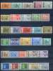 EUROPA - 1965 ISSUES, 36 VALUES - V6057 - 1965