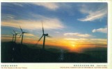 Electricity Wind Power Electric Generator  Energy  ,  Prepaid Card, Postal Stationery - Elektriciteit