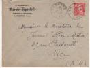 GANDON SUR LETTRE DE SANCERRE (CHER) DU 22/7/49 - Antituberculeux