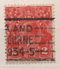 Fra125 Australia, Re, Roi, King George V, 1931-36, Fil Corona A (VI) Dent 13,5x12,5, N.79 Y&T - Gebraucht