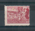 FIUME 1919 POSTA FIUME 60 C. DECALCO ** MNH - Fiume