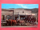 Stagecoach  At Virginia City Montana  1973 Cancel === == Ref 617 - Altri & Non Classificati