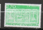 ANDORRE 2,70f Vert 1996 N°472 - Unused Stamps