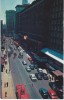 Atlanta GA Georgia, Peachtree Street Scene, Autos, C1950s/60s Vintage Postcard - Atlanta