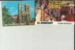 SAINT  VINCENT 1978 BOOKLET QU ELISABETH II CORONATION 1953-1978 W 8 STAMPS 2 EACH OF 5-40-1.00-.2.50mint - St.Vincent (1979-...)