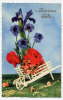Bonne Fête -- --fleurs Et Jolie Brouette ,glacée N° 1947  éd  Photochrom - Sonstige & Ohne Zuordnung