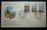 KIBRIS TÜRK 1980: Michel 80 - 82 / YT 70 - 72, FDC - FREE SHIPPING ABOVE 10 EURO - Storia Postale