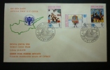 KIBRIS TÜRK 1979: Michel 77 - 79 / YT 67 - 69, FDC - FREE SHIPPING ABOVE 10 EURO - Covers & Documents