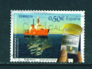 SPAIN  -  2011  Ocean Biodiversity  50c  FU  (stock Scan) - Gebruikt