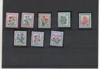 TIMBRE POSTE   TAXE  N° YVERT NEUFS °°  95/102   FLEURS - 1960-.... Mint/hinged