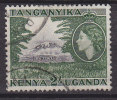 K.U.T., Kenya, Uganda & Tanganyika 1954 Mi. 102     2 Sh Queen Elizabeth II. & Mount Kilimanjaro - Kenya, Ouganda & Tanganyika