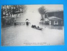 75 , PARIS 13iéme INNONDATION De JANVIER 1910, PORTE D'YVRY Barriere De L'OCTROI ,carte En Trés Bon état,animée - Inondations