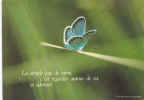 BR7214 Le Simple Joie De Vivre Butterfly  Papilons   2 Scans - Schmetterlinge