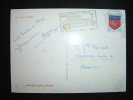 CP TP BLASON ST LO 0,20 F OBL. MECA. 2-8-1968 ORLY AEROGARE (94 VAL DE MARNE) + TRI INDEXATION JAUNE + AVION - Cartas & Documentos