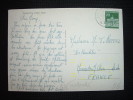 CP D'ALLEMAGNE POUR LA FRANCE OBL. 3-4-68 ADRESSEE A MENNETOU SUR CHER (41 LOIR ET CHER) + TRI INDEXATION JAUNE - Storia Postale