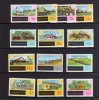 SAINT CHRISTOPHER OVERPRINTED ST KITTS 1980 LANDSCAPES - PAESAGGI SOPRASTAMPATI  MNH - St.Kitts En Nevis ( 1983-...)