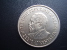 KENYA 1971 FIVE CENTS   KENYATTA Nickel-Brass  USED COIN In UNCIRCULATED CONDITION. - Kenya