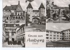 MB 5 X Amberg Obpf. Altersheim Storg-Passage Stadtbrille PKW Auto Sw 60er - Amberg