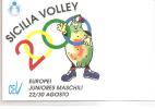 57244)cartolina Illustratoria Sport Serie Volley 2000  + Annullo - Volleyball