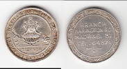 **** BRITISH INDIA  - TOKEN NATHAN FURNISHING CO. - SILVER **** EN ACHAT IMMEDIAT !!! - Professionnels/De Société