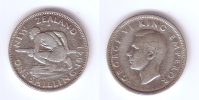 New Zealand 1 Shilling 1941 - New Zealand