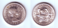 New Zealand 1 Shilling 1961 - New Zealand