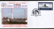 India 2012 Aanpara Thermal Power Project Science Energy Electricity Special Cover Submarine Inde Indien # 7406 - Elektrizität