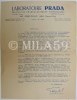 Lab PRADA,Spécialités Pharmaceutiques Vétérinaires, J.Gayral,Dir; P.Courtois Pharmaciens, Rue Pierre-Trouvé, Ablis. - Agricultura