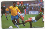 United Kingdom - PLE012, Plessey 1000u Brazil Football Team, GPT Test Card,Control 2EXHB - Emissioni Imprese