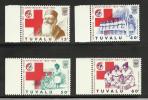 Tuvalu Scott # 485 - 488 MNH VF Complete  Red Cross ................................S33 - Tuvalu