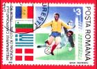 ROMANIA - 1990 - Italia 90 - Preliminare Campionato Del Mondo Di Calcio - L 3 - Gebruikt