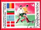 ROMANIA - 1990 - Italia 90 - Preliminare Campionato Del Mondo Di Calcio - L 4 - Used Stamps