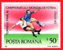 ROMANIA - 1990 - Italia 90 - Turno Finale Del Campionato Del Mondo Di Calcio - B 50 - Oblitérés