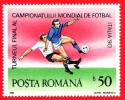 ROMANIA - 1990 - Italia 90 - Turno Finale Del Campionato Del Mondo Di Calcio - B 50 - Usati