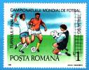 ROMANIA - 1990 - Italia 90 - Turno Finale Del Campionato Del Mondo Di Calcio - L 1 - Usati