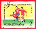 ROMANIA - 1990 - Italia 90 - Turno Finale Del Campionato Del Mondo Di Calcio - L 2 - Oblitérés