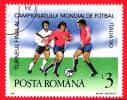 ROMANIA - 1990 - Italia 90 - Turno Finale Del Campionato Del Mondo Di Calcio - L 3 - Used Stamps