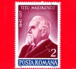 ROMANIA - 1990 -   Personalità Rumene -  Titu Maiorescu - L 2 - Usati