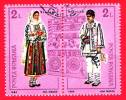 ROMANIA - 1985 -  Costumi - Vonceo - 2 L (x2) - Usado