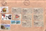R - Envelope – Travel CHINA  / BULGARIA - Lettres & Documents