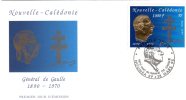 Nlle CALEDONIE - 1995: :EPJ "25e Anniv. Décès Du Gal De Gaulle" (N°682) - Storia Postale