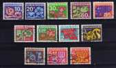 Czechoslovakia - 1971/72 - Postage Dues - Used - Timbres-taxe