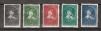 Nederland Netherlands Pays Bas Niederlande 300-304 MLH ; Kinderzegels,children Stamps, Timbres D´enfants, Sellos De Nino - Unused Stamps