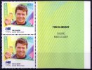 Australia 2012 Olympic Games London 60c Gold Medal Slingsby Sailing Laser Pair With Name MNH - Neufs