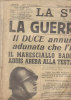 C0784 - Giornale LA STAMPA 6 Maggio 1936 - LA GUERRA E' VINTA - DUCE - BADOGLIO AD ADDIS ABEBA - ETIOPIA - Italienisch