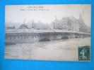 75 , PARIS 1ier : INNONDATIONS JANVIER 1910:Le PONT NEUF: Animée , Carte En Trés Bon état - Inondations