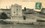 CPA 23 AUZANCES ROUTE DE ROUGNAT UNE VILLA 1915 Très Rare - Auzances