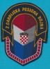 CROATIA, CROATIAN ARMY SLEEVE PATCH, 2. GARDIJSKA POSADNA BOJNA - Stoffabzeichen