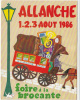 15 - Allanche - Foire à La Brocante 1986 - Allanche