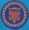 CROATIA, CROATIAN ARMY SLEEVE PATCH, GUARD? COAT OF ARMS - Ecussons Tissu